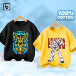 Thumbnail Áo thun cộc tay cho bé trai BabyloveGO áo phông bé trai chất thun cotton thoáng mát co giãn 4 chiều 2