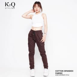 Thumbnail Áo thun croptop ba lỗ lai bầu KQSTYLING cotton 100% ôm body Freesize 3
