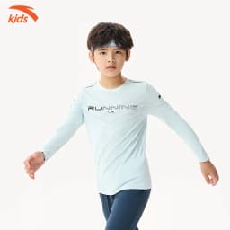 Thumbnail Áo thun dài tay bé trai Running Anta Kids W352335433 2