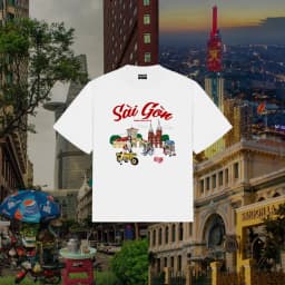 Thumbnail Áo thun Du Lịch form oversize Kill System tay ngắn cổ tròn cho nam và nữ 4