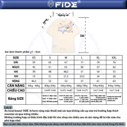 Thumbnail Áo thun FIDE JoyBear unisex form rộng đính gấu local brand cổ tròn oversize - AT156 (Tặng gấu) 3