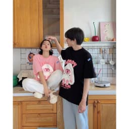 Thumbnail Áo thun FIDE LOOPY Hải Ly unisex form rộng cổ tròn LOOPY - AT14 2