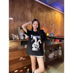 Thumbnail Áo thun FIDE Rabbit phông unisex form rộng local brand nam nữ cổ tròn oversize - AT130 1
