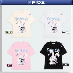 Thumbnail Áo thun FIDE Rabbit phông unisex form rộng local brand nam nữ cổ tròn oversize - AT130 3