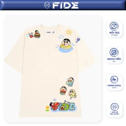 Thumbnail Áo thun FIDE SHIN Bút Chì phông unisex form rộng local brand nam nữ cổ tròn oversize - AT104 1