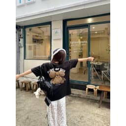 Thumbnail Áo thun FIDE Teddy phông unisex form rộng local brand nam nữ cổ tròn oversize - AT128 3