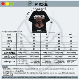 Thumbnail Áo thun FIDE unisex nam nữ form rộng cổ tròn GẤU JOKER 4