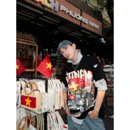 Thumbnail Áo thun FIDE Việt Nam phông unisex form rộng local brand nam nữ cổ tròn oversize - AT167 2