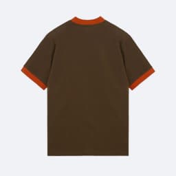Thumbnail Áo thun form REGULAR R1210 BD201 chất cotton hoạ tiết phối cổ thiết kế B icon cao cấp trẻ trung thanh lịch BEN& TOD 4
