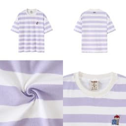 Thumbnail Áo thun Form rộng NOAM Juicy N 100% Cotton 280GSM - Màu Xanh/ Tím/ Nâu 3
