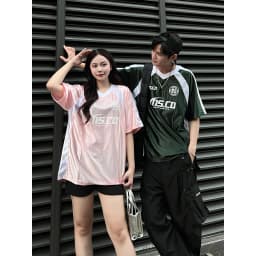 Thumbnail Áo Thun Jersey Cổ V NEWSEVEN V-Neck Racing T-Shirt AT.380 3