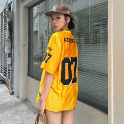 Thumbnail Áo Thun Jersey NEWSEVEN Phong Cách Thể Thao 5 Màu AT.429 3