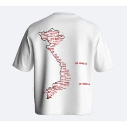 Thumbnail Áo Thun Nam 63 Tỉnh Thành Form Boxy OB1210 BE580 chất liệu cotton thoáng mát nhanh khô chuẩn form cao cấp Ben & Tod 4