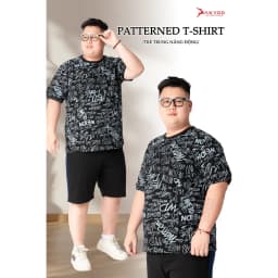 Thumbnail Áo Thun Nam Bigsize 80-140kg AKYOO Cao Cấp, Chất Liệu Cotton Co Giãn, Thoáng Mát- AT DEN SP-AT THAN SP-AT CHIM-THAN 4
