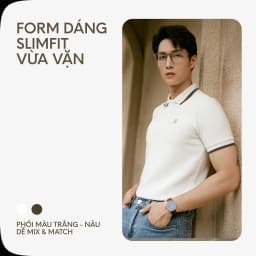 Thumbnail Áo Thun Nam Cao Cấp Polo Fox Sớ Vải Gân Dệt Cao Cấp Form Dáng Vừa Vặn BY COTTON 4