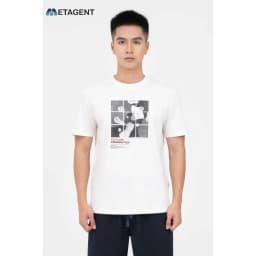 Thumbnail Áo thun nam chất liệu ICE COTTON cao cấp Metagent MS 57E3930 2