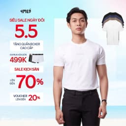 Thumbnail Áo thun nam cổ tròn 4MEN AT158, in chữ, vải cotton dày dặn, thấm mồ hôi, co giãn, thoáng mát 1