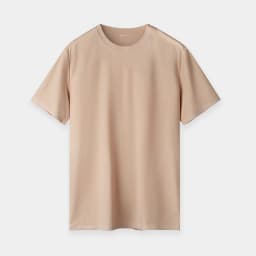 Thumbnail Áo thun nam cổ tròn form CASUAL FIT CS1210BC169 chất cotton thoáng mát, áo phông nam trơn công nghệ seamless đứng form 3