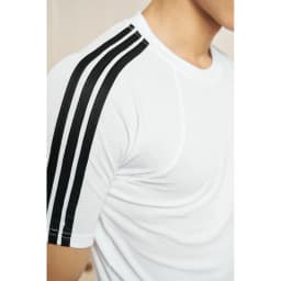 Thumbnail Áo Thun Nam Cổ Tròn Raglan Phối Ba Sọc Form Body Cotton Thun Tăm Gân Thương Hiệu MrTwins® 4
