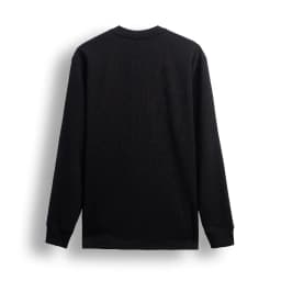 Thumbnail Áo thun nam cổ tròn tay dài 360 Boutique áo thu đông nam trơn trắng đen chất liệu mềm mại - ATDOL527 4