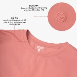 Thumbnail Áo thun nam cổ tròn trơn 4MEN AT161 form slimfit đẹp ôm body, vải cotton cao cấp co giãn 4 chiều thấm mồ hôi, giá rẻ 4