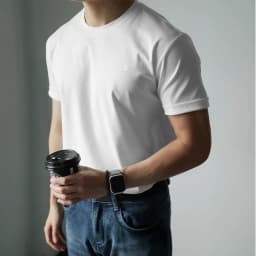Thumbnail Áo thun nam cotton SIXMEN cổ tròn TSHIRT BASIC tay ngắn, vải cotton cao cấp, thoáng mát, thanh lịch 2