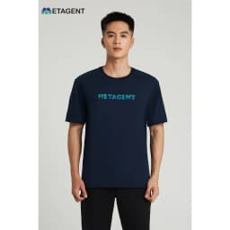 Thumbnail Áo thun nam dáng Regular Fit METAGENT MS 57E3593 4
