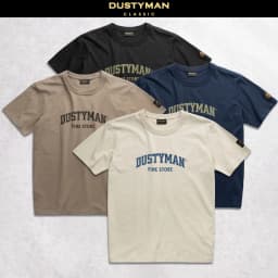 Thumbnail Áo Thun Nam Fine Store Dustyman, Vải 100% Cotton Cao Cấp,Hình In Cổ Điển,Form Regular Fit 1