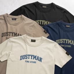 Thumbnail Áo Thun Nam Fine Store Dustyman, Vải 100% Cotton Cao Cấp,Hình In Cổ Điển,Form Regular Fit 2