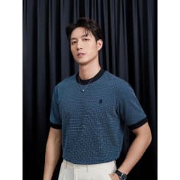 Thumbnail Áo thun nam Form Regular R1210 BE525 chất liệu cotton co giãn tốt thấm hút mồ hôi trẻ trung năng động cao cấp BEN & TOD 4