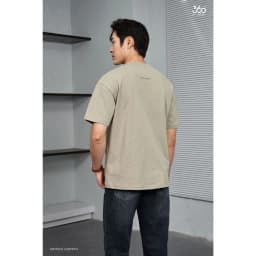 Thumbnail Áo thun nam form rộng thoải mái thương hiệu 360 Boutique áo phông nam cotton cao cấp - APHTK611 2