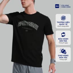 Thumbnail Áo thun nam HLA ngắn tay họa tiết chữ Sportsday Letter Printing Icy Cotton Short Sleeve T-Shirt Men 2