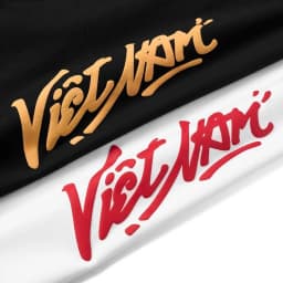 Thumbnail Áo Thun Nam Họa Tiết In Xốp Nổi VIỆT NAM Form Regular ATID0616 2