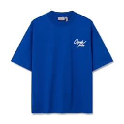 Thumbnail Áo Thun Nam Họa Tiết Thêu Móc Xích Lettered Form Boxy ATID0599 3