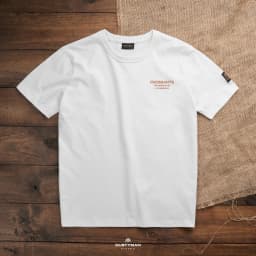 Thumbnail Áo Thun Nam In Hình CROISSANTS Cổ Điển DUSTYMAN - Vải 100% Cotton - Form Regular Fit 1
