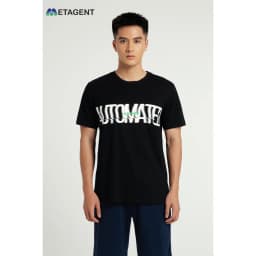 Thumbnail Áo thun nam in hình dáng Regular Fit Metagent MS 57E3583 4