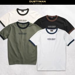 Thumbnail Áo Thun Nam In Hình Venios Cổ Điển DUSTYMAN - Vải 100% Cotton - Form Regular Fit 1