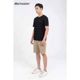Thumbnail Áo thun nam in họa tiết dáng Regular Metagent MS 57E3586 2