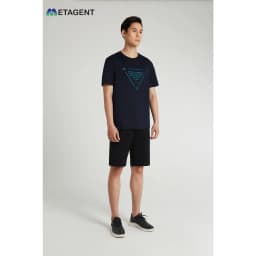 Thumbnail Áo thun nam in họa tiết dáng Regular Metagent MS 57E3590 1