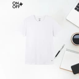 Thumbnail Áo thun nam ngắn tay ONOFF công nghệ Cotton Compact cao cấp, mềm mịn - 18IS23S013 2