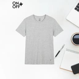 Thumbnail Áo thun nam ngắn tay ONOFF công nghệ Cotton Compact cao cấp, mềm mịn - 18IS23S013 3