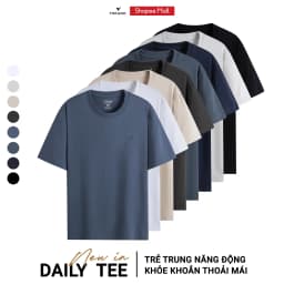 Thumbnail Áo thun nam ngắn tay TORANO chất Cotton mát lạnh thoáng khí,co giãn thoải mái, thấm hút mồ hôi FSTS001 1