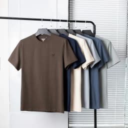 Thumbnail Áo thun nam ngắn tay TORANO chất Cotton mát lạnh thoáng khí,co giãn thoải mái, thấm hút mồ hôi FSTS001 2