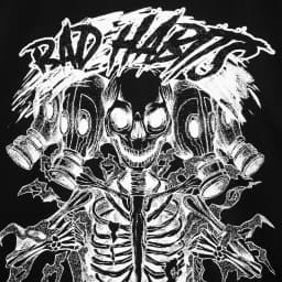 Thumbnail Áo Thun Nam Nữ Bad Habits Hydra Bone Tee - Local Brand Chính Hãng 3