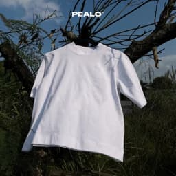 Thumbnail Áo thun nam nữ PEALO form Boxy cotton 250gsm 4
