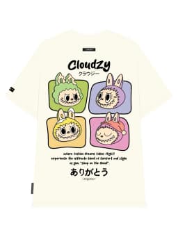 Thumbnail Áo thun nam nữ unisex tay lỡ phông local brand CLOUDZY form rộng cổ tròn oversize cotton TH AT TREND 3