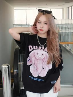 Thumbnail Áo thun nam nữ unisex tay lỡ phông local brand CLOUDZY form rộng cổ tròn oversize cotton TH AT TREND 4