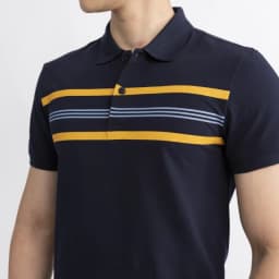 Thumbnail Áo Thun Nam Polo Cổ Bẻ Ngắn Tay INSIDEMEN Slim Fit Vừa Vặn Dệt Kim Sang Trọng Thanh Lịch IPS072S2 1