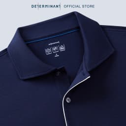 Thumbnail Áo thun nam Polo DETERMINANT - Cotton cao cấp, mát lạnh tức thì, kháng khuẩn, chống xù -  P06 4