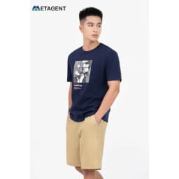 Thumbnail Áo thun nam Regular in hình Metagent MS 57E3930 1